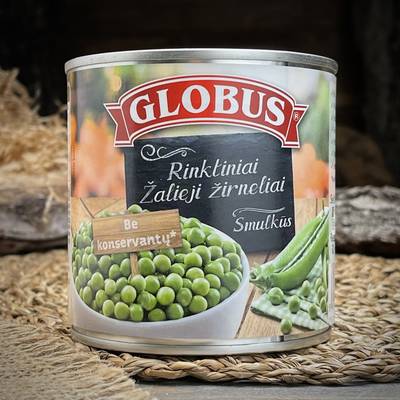 Зелёный горошек "Globus"