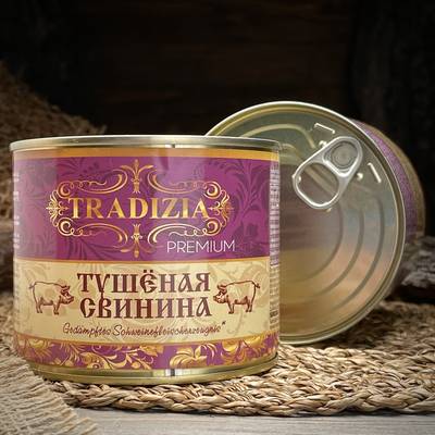 Carne di suino in umido Tradizia (tushonka)