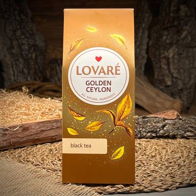 Tè nero Golden Ceylon Lovare
