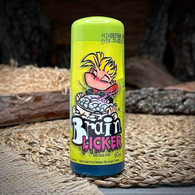 Напиток со вкусом кислой карамели "Brain Licker"