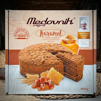 Torta al miele Medovik "Karamel"