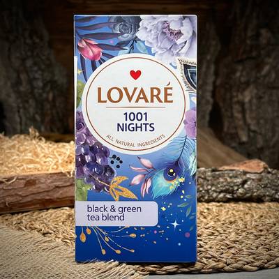 Tè nero e verde "1001 Nights Lovare"