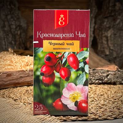 Te nero alla rosa canina "Krasnodarskij chaj"