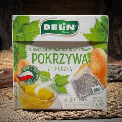 Tisana all'ortica e pera "Belin"