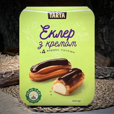 Éclair alla crema "Tarta"