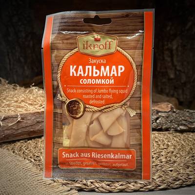 Calamar tăiat fâșii „Ikroff”