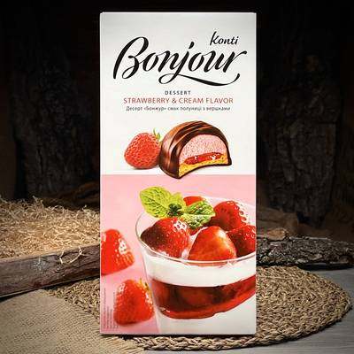 Zefir alla fragola "Bonjour"