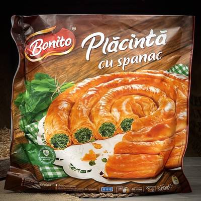 Plăcintă cu spanac "Bonito"