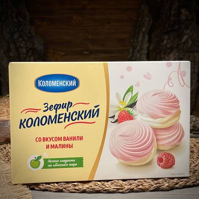 Zefir vaniglia e lampone Kolomenskij
