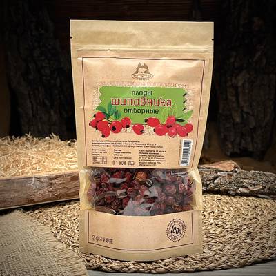 Bacche di rosa canina essiccate selezionate 200 g