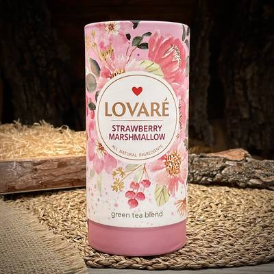 Tè alla fragola e marshmallow Lovare 80 g