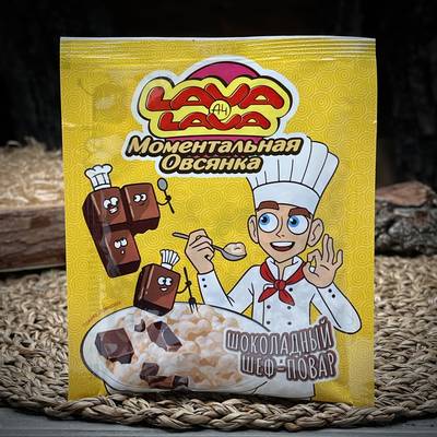 Моментальная овсяная каша Шоколадный шеф-повар