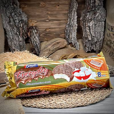 Biscotti Everyday con marshmallow classico 240 g