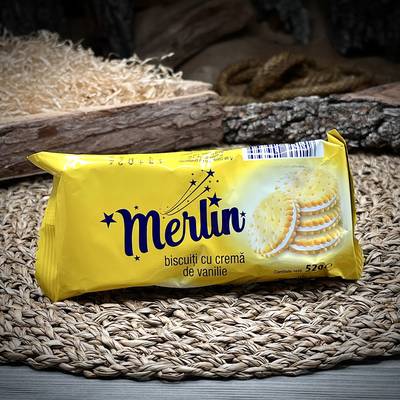 Biscotti farciti alla vaniglia Merlin