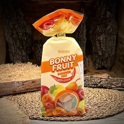 Цукерки Bonny Fruit літній мікс