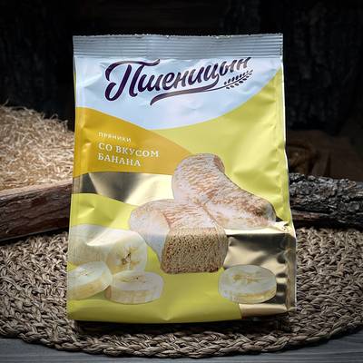 Пряники со вкусом банана Пшеницын