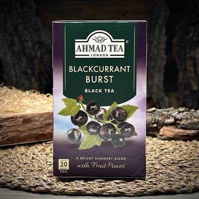 Tè nero al ribes nero Ahmad Tea Blackcurrant Burst