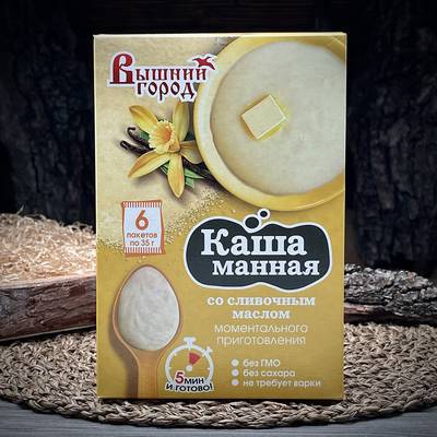 Каша манная со сливочным маслом «Вышний Город»