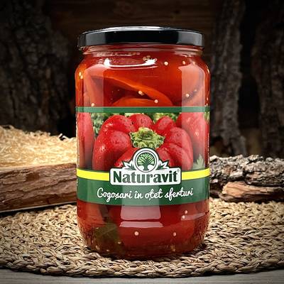 Маринованные перцы Naturavit