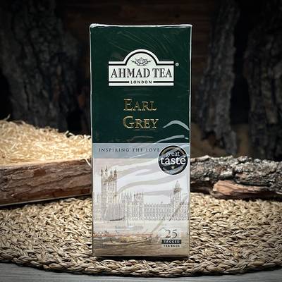 Tè nero Earl Grey al bergamotto Ahmad Tea