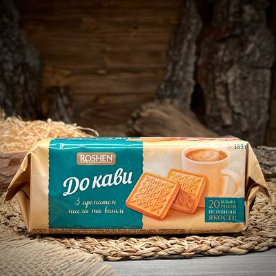 Biscotti da caffè «Roshen»