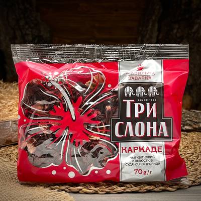 Karkadè (infuso di ibisco) "Tri Slona" (Tre Elefanti)