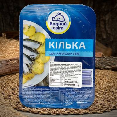 Spratti sott'olio "Vodnyj Mir"