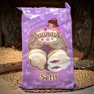 Zefir Vkusnasha al mirtillo