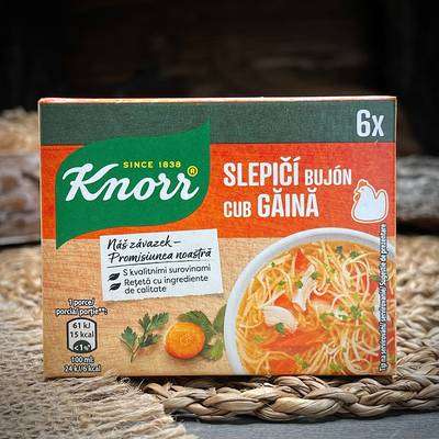 Бульонные кубики со вкусом курицы "Knorr"