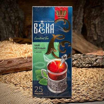 Te nero alla menta "Chajnaja masterskaja VEKA"