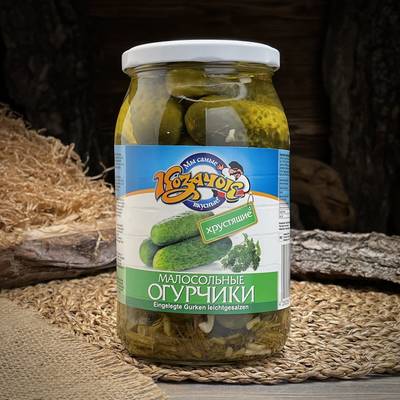 Малосольные огурчики "Козачок"