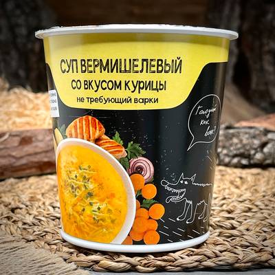 Zuppa di vermicelli al gusto pollo «Lidkon»