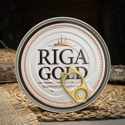 Șprot prăjit în sos de roșii „Riga Gold”