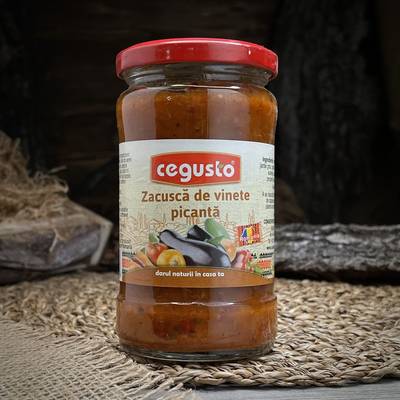 Гостра закуска з баклажанів «Cegusto»