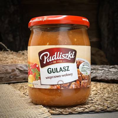Gulasch di manzo e maiale Pudliszki