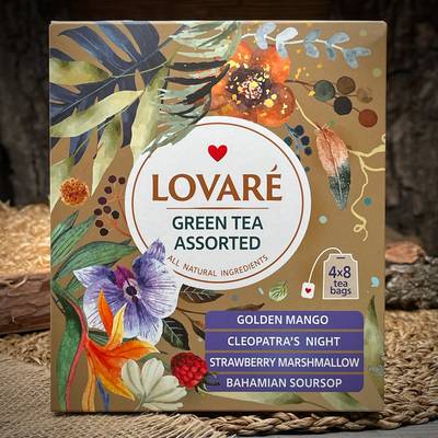 Assortimento di tè verde "Lovare"