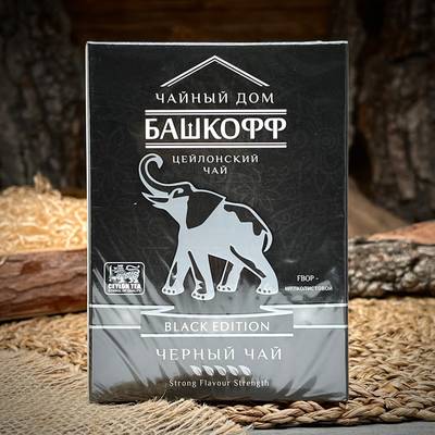 Tè nero di Ceylon "Chaynyy Dom Bashkoff" Black Edition