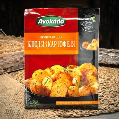 Condimento per piatti di patate Avokado