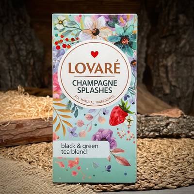 Te "Champagne Splashes Lovare"