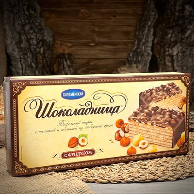 Torta di wafer al cioccolato Shokoladnitsa