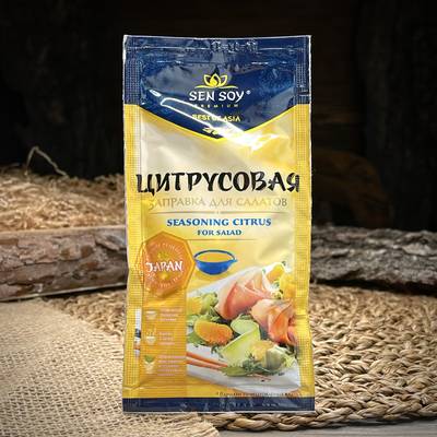 Цитрусовая заправка для салатов "Sen Soy"