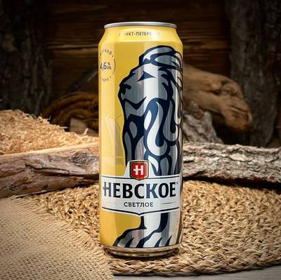 Пиво светлое "Невское"