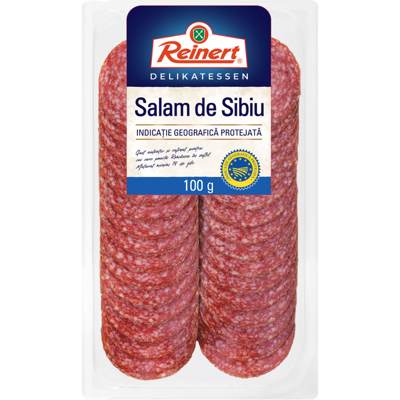 Салям де Сибиу, сыровяленая салями (Salam de Sibiu)