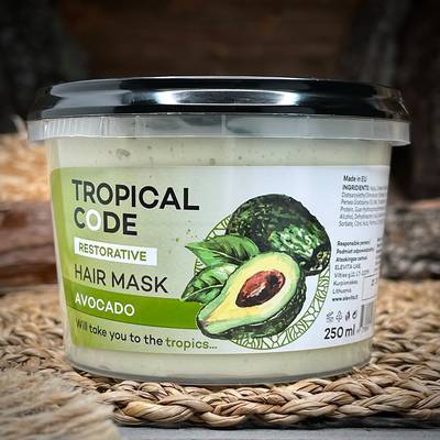 Маска для волос с авокадо "Tropical code"