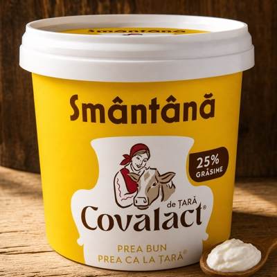 Smântână 25% Covalact