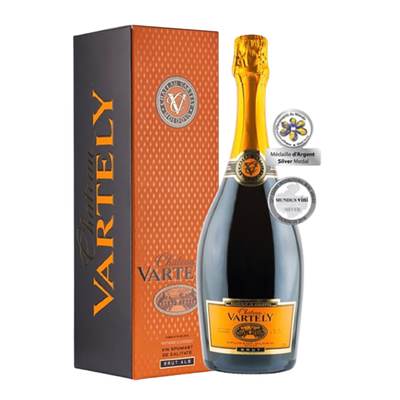 Игристое вино Brut Classic Alb, Château Vartely 0,75 л