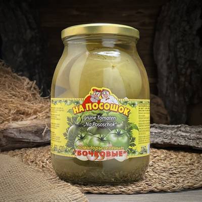 Pomodori verdi in salamoia Na Pososhok