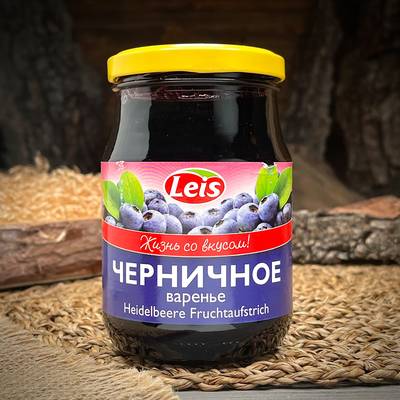 Черничное варенье "Leis"