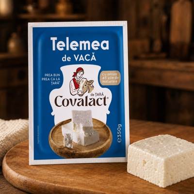 Телемя коровья Covalact (Telemea de vacă)
