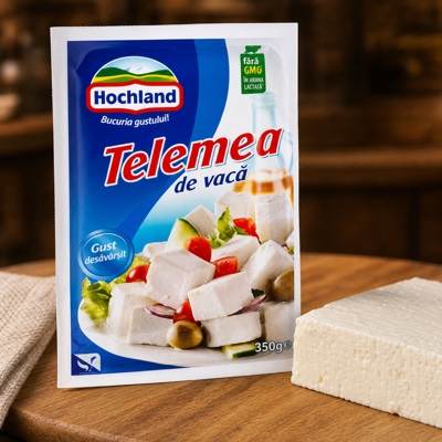 Телемя коровья Hochland România (Telemea de vacă)
